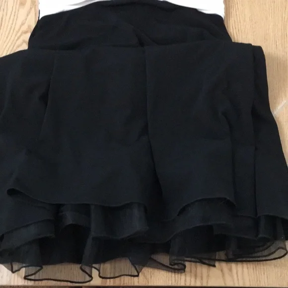 New Women’s Speechless Dress Tulle Stretchy Soft Comfy Cream Black Size Small - Picture 4 of 8
